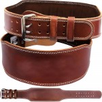 Leather Weight Lifting Belt