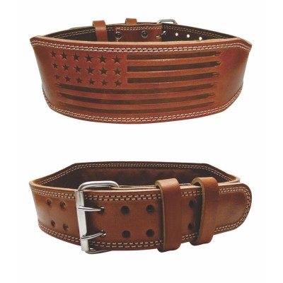 Leather Weight Lifting Belt