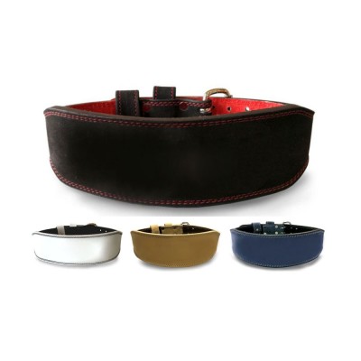 Leather Weight Lifting Belt