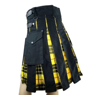 Cargo Tartan Combo Kilt