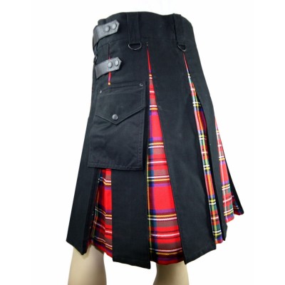 Cargo Tartan Combo Kilt